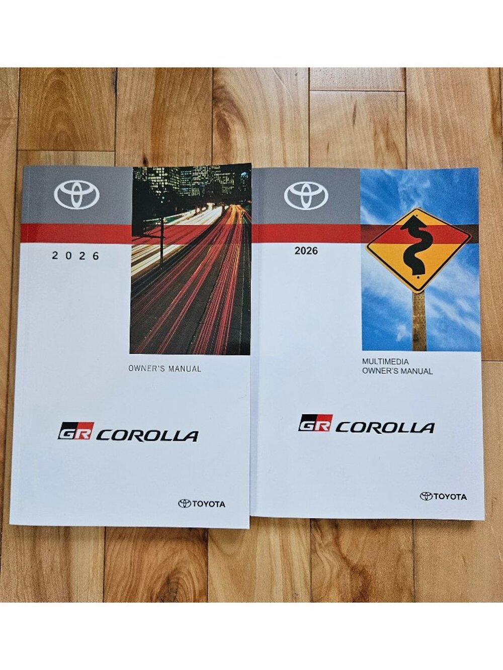 2026 TOYOTA COROLLA GR Owner's Manual & Multimedia